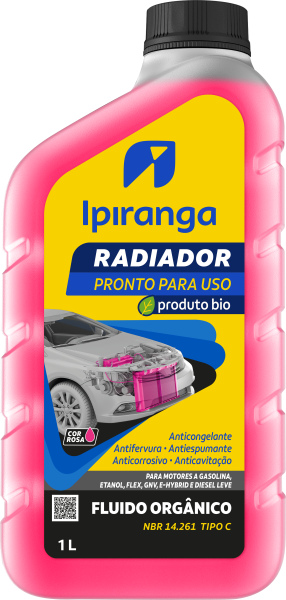Ipiranga Radiador Carro Pronto para Uso